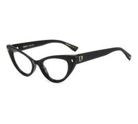 Dsquared2 Femme D2 0116 807 Montures optiques Acétate Noir Cat Eye