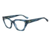 Dsquared2 Femme D2 0117 38I Montures optiques Acétate Bleu Cat Eye