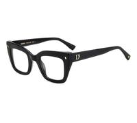 Dsquared2 Femme Dsquared2 D2 0099 807 Montures optiques Plastique Noir Carré