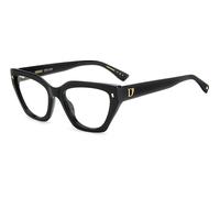 Dsquared2 Femme Dsquared2 D2 0117 807 Montures optiques Acétate Noir Cat Eye