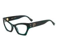 Dsquared2 Femme Dsquared2 D2 0133 6AK Montures optiques Acétate Vert Cat Eye