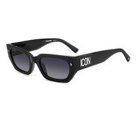 Dsquared2, Femme, Accessoires, Noir, Taille: 53 MM Icon 0017/S Lunettes de soleil