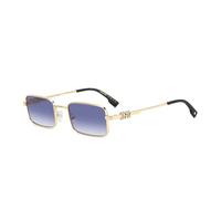 Dsquared2 - Feuille d'Érable Lunettes de Soleil en Métal - unisex - Accessoires - Jaune - Taille: 52 MM