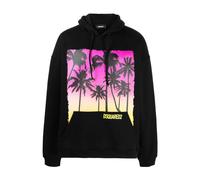 Dsquared2 - Herca Fit Sweat à capuche - Homme - Sweatshirts et sweats à capuche - Noir - Taille: L