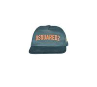 Dsquared2, Homme, Accessoires, Vert, Taille: ONE Size Casquette de baseball en gabardine