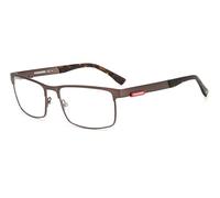 Dsquared2 Homme D2 0006 HGC Montures optiques Métal Marron Carré