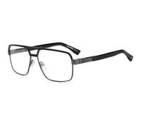 Dsquared2 Homme D2 0034 RZZ Montures optiques Métal Rutenio sombre Carré