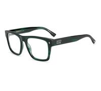 Dsquared2 Homme D2 0037 6AK Montures optiques Acétate Vert Carré