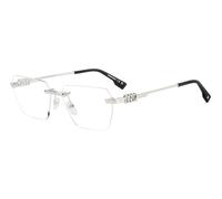 Dsquared2 Homme Dsquared2 D2 0102 010 Montures optiques Métal Palladium Carré Normale