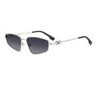 Dsquared2 Homme Dsquared2 ICON 0015/S 010/9O Lunettes de soleil Métal Palladium Gris Géométrique Normale Ombré