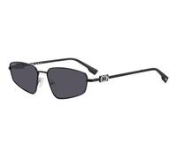 Dsquared2 Homme Dsquared2 ICON 0015/S 807/IR Lunettes de soleil Métal Noir Gris Géométrique Normale