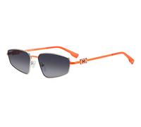 Dsquared2 Homme Dsquared2 ICON 0015/S G2I/9O Lunettes de soleil Métal Palladium Gris Géométrique Normale Ombré
