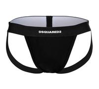 DSQUARED2 Homme Jockstrap, 2er Paquet - Twin Paquet Jockstrap, Coton Stretch, L