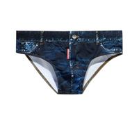 Dsquared2, Homme, Maillots de bain, Bleu, Taille: XS Slip de bain