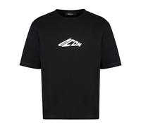 Dsquared2, Homme, Tops, Noir, Taille: M Icon New Generation Loose Fit T-Shirt