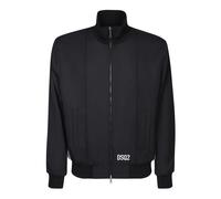 Dsquared2, Homme, Vestes, Noir, Taille: L Veste noire pour homme Aw23