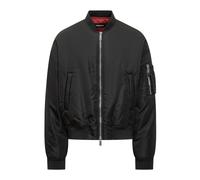 Dsquared2, Homme, Vestes, Noir, Taille: XL Nylon Bomber Jacket