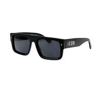 Dsquared2 - Icon 0008/S - unisex - Accessoires - Noir - Taille: 54 MM