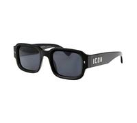 Dsquared2 - Icon 0009/S Lunettes de soleil - Homme - Accessoires - Noir - Taille: 50 MM