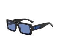 Dsquared2 - Icon 0029/S Lunettes de soleil - unisex - Accessoires - Noir - Taille: 55 MM