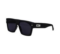 Dsquared2 - Icon 0030/S - unisex - Accessoires - Noir - Taille: 58 MM