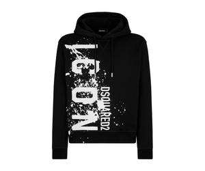 Dsquared2 - Icon Splash Cool Fit Sweat à capuche - Homme - Sweatshirts et sweats à capuche - Noir - Taille: XL