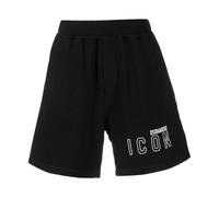 Dsquared2 - Icon White Bermuda Shorts - Homme - Shorts - Noir - Taille: M