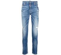 Dsquared2 - Jean Skinny Délavé Bleu - Homme - Jeans - Bleu - Taille: L