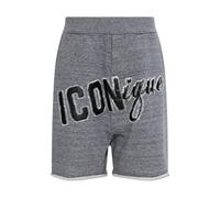 Dsquared2 - Logo Shorts - Femme - Shorts - Gris - Taille: 42 FR