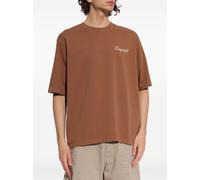 Dsquared2, Homme, Tops, Brun, Taille: S T-shirt ample signature
