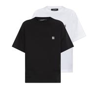 Dsquared2 - Lot de 2 T-shirts - Femme - Tops - Noir - Taille: 34 FR