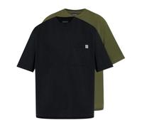Dsquared2 - Lot de deux T-shirts avec poche - Homme - Tops - Multicolore - Taille: S
