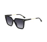 Dsquared2 - Lunettes de soleil carrées modernes avec profil audacieux - Femme - Accessoires - Noir - Taille: 57 MM