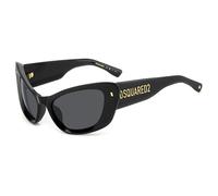 Dsquared2 - Lunettes de soleil - Femme - Accessoires - Noir - Taille: 57 MM