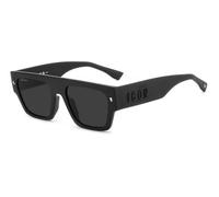 DSQUARED2 Lunettes de Soleil ICON 0031/S Matte black 55/20/137 Homme