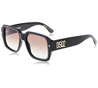 DSQUARED2 Lunettes de soleil 'D2 0106/S' or / noir, Taille One Size