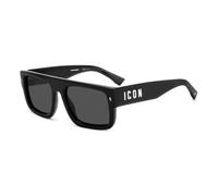 DSQUARED2 Lunettes de soleil ICON 0008 Homme Noir Verre 54 mm Pont 20 mm Non polarisées