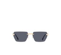 Dsquared2 Homme Dsquared2 D2 0102/S 807/2K Lunettes de soleil Métal Or Gris Carré Normale Antireflet