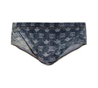 Dsquared2 - Maillot de bain slip Monogram - Homme - Maillots de bain - Bleu - Taille: XS