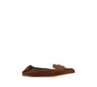 Dsquared2 - Mocassins en cuir caramel - Femme - Chaussures - Brun - Taille: 40 EU