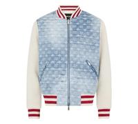 Dsquared2 - Monogram-Logo Zipped Jacket - Homme - Vestes - Bleu - Taille: M