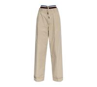 Dsquared2 - Pantalon ample - Femme - Pantalons - Beige - Taille: 36 FR