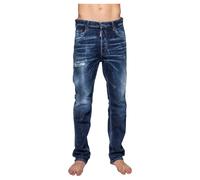 Dsquared2 - Pantalon bleu marine pour homme - Homme - Jeans - Bleu - Taille: S