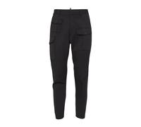 Dsquared2 - Pantalon Cargo Noir avec Plaque Logo - Homme - Pantalons - Noir - Taille: XL