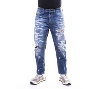 Dsquared2 - Pantalon Homme Bleu Marine Modèle Élégant - Homme - Jeans - Bleu - Taille: M