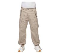 Dsquared2 - Pantalone Light Cotton Utility Wide - Homme - Pantalons - Beige - Taille: L