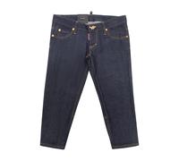 Dsquared2 - Pinocchietto Capri - Made in Italy - Femme - Jeans - Bleu - Taille: 36 FR