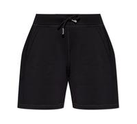Dsquared2 - Short Logo - Femme - Shorts - Noir - Taille: 34 FR