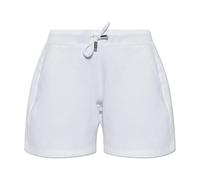 Dsquared2 - Shorts Logo - Femme - Shorts - Blanc - Taille: 34 FR
