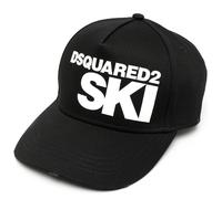 Dsquared2 Ski Logo Iconique Rare Patch Casquette Cap Kappe Basebalkappe Hat BNWT